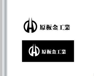 IandO (zen634)さんの建築板金業（金属屋根の施工会社）『株式会社原板金工業』のロゴへの提案