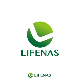 M+DESIGN WORKS (msyiea)さんのLIFENAS (リフェナス)株式会社のロゴへの提案