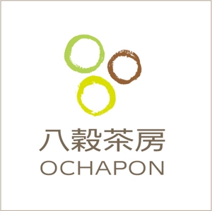 音木 (otogi_0228)さんの宮崎産緑茶を使用した八穀雑穀米ポン菓子のロゴデザインへの提案