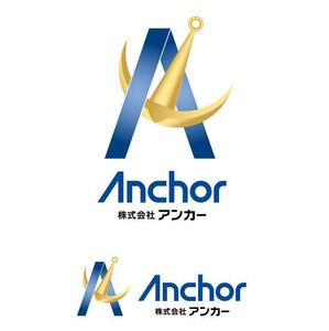 AM-Design (stg_amtps)さんの「株式会社Anchor」のロゴ作成への提案