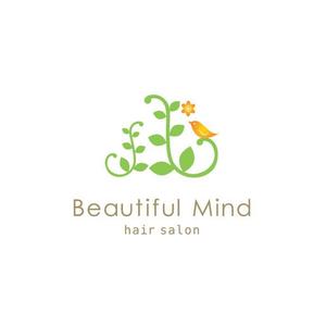 nakagawak (nakagawak)さんの美容室「Beautiful mind」のロゴ作成への提案