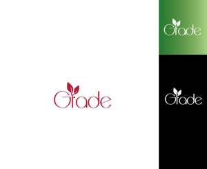 IandO (zen634)さんのファッションブランド「GRADE」のロゴへの提案