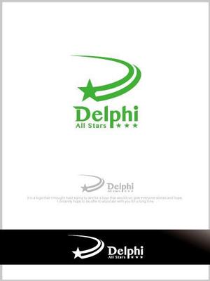 魔法スタジオ (mahou-phot)さんのITプロフェッショナルチーム「Delphi All Stars」のロゴへの提案