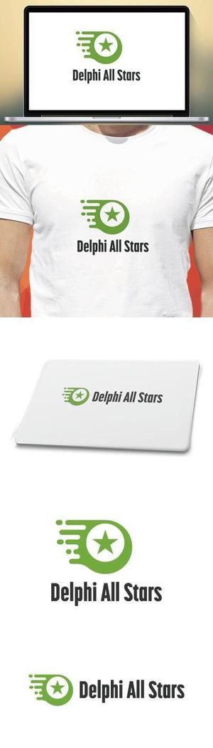 cozzy (cozzy)さんのITプロフェッショナルチーム「Delphi All Stars」のロゴへの提案