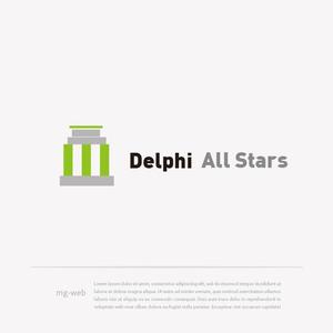 mg_web (mg_web)さんのITプロフェッショナルチーム「Delphi All Stars」のロゴへの提案