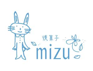 Rintasky (Rintasky)さんの焼き菓子店のウサギのキャラクターを使ったロゴへの提案