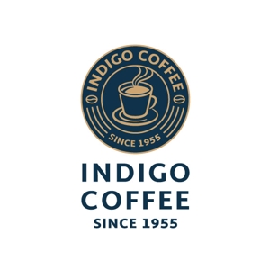 ADAT_design studio (adat1223)さんのタイバンコクにも進出予定！のカフェ『indigo coffee』のロゴ作製への提案