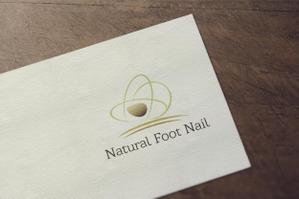 ark-media (ark-media)さんのネイルサロン　「Natural Foot Nail」のロゴへの提案