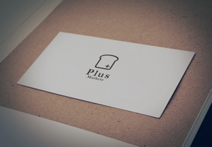 as (asuoasuo)さんのパン屋事業 屋号「Plus Markets」のロゴ作成への提案