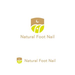 TYPOGRAPHIA (Typograph)さんのネイルサロン　「Natural Foot Nail」のロゴへの提案