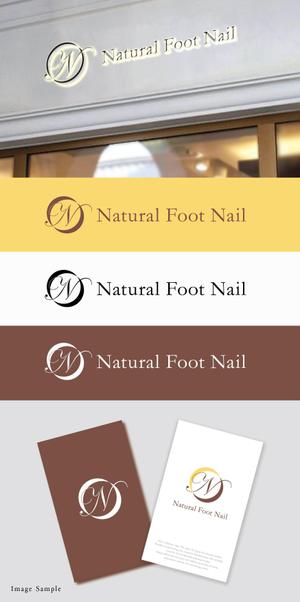 Morinohito (Morinohito)さんのネイルサロン　「Natural Foot Nail」のロゴへの提案