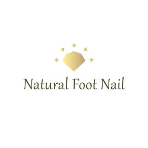 alphatone (alphatone)さんのネイルサロン　「Natural Foot Nail」のロゴへの提案