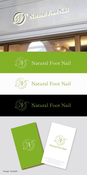 Morinohito (Morinohito)さんのネイルサロン　「Natural Foot Nail」のロゴへの提案