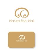 serve2000 (serve2000)さんのネイルサロン　「Natural Foot Nail」のロゴへの提案