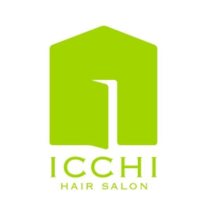 さんの「hair salon ICCHI」のロゴ作成への提案