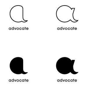 maruchika_ad ()さんの会社名　advocate　の  ロゴ制作　をお願い致します。への提案