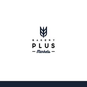 MtDesign (mtdesign)さんのパン屋事業 屋号「Plus Markets」のロゴ作成への提案