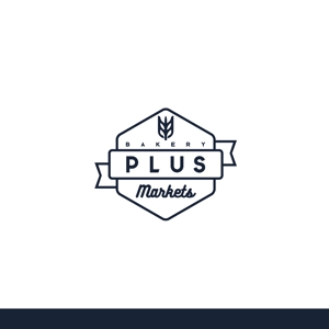 MtDesign (mtdesign)さんのパン屋事業 屋号「Plus Markets」のロゴ作成への提案