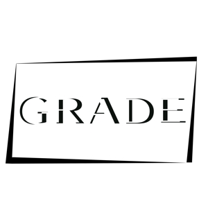 山田 (yamada000)さんのファッションブランド「GRADE」のロゴへの提案
