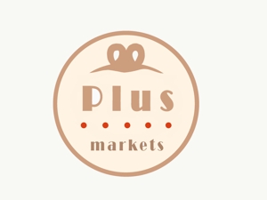 marukomel (marukomesei)さんのパン屋事業 屋号「Plus Markets」のロゴ作成への提案
