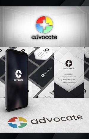 株式会社イーネットビズ (e-nets)さんの会社名　advocate　の  ロゴ制作　をお願い致します。への提案