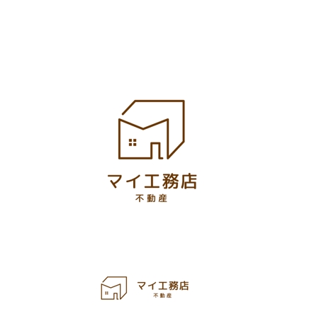 marutsuki (marutsuki)さんの工務店のロゴ（不動産）新規作成への提案