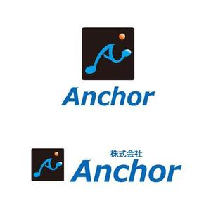 若松　雄一 (hitomi3)さんの「株式会社Anchor」のロゴ作成への提案