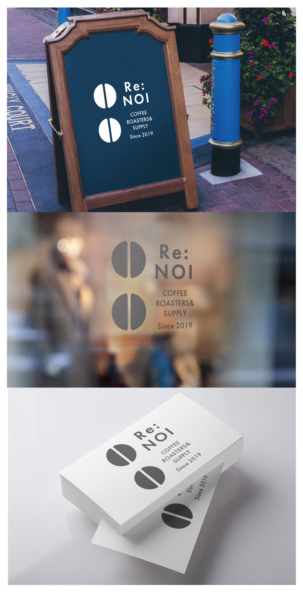 カフェ「Re:NOI」のロゴ