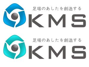 ksismaさんの「KMS」のロゴ作成への提案