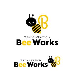 m_mtbooks (m_mtbooks)さんのアルバイトWebサイト「Bee Works」のロゴへの提案