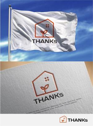 drkigawa (drkigawa)さんの投資用不動産会社THANKs株式会社ロゴへの提案