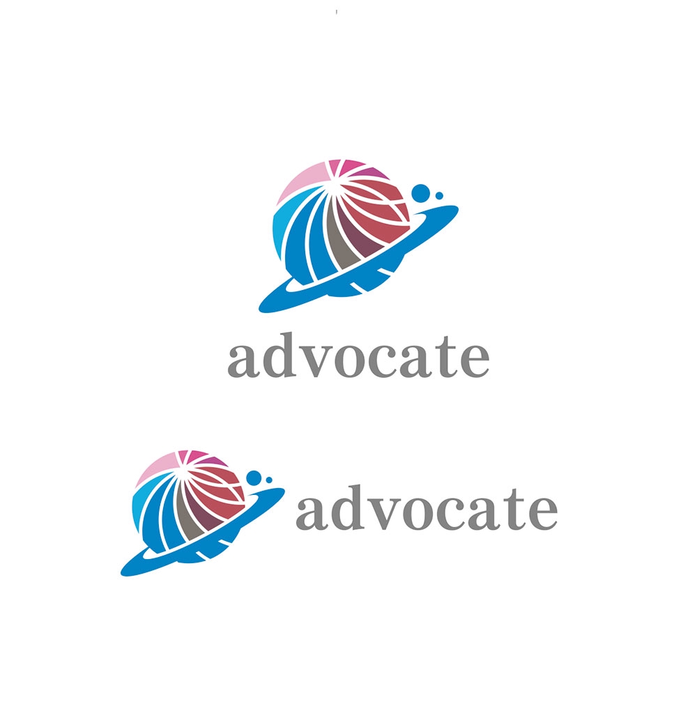 会社名　advocate　の  ロゴ制作　をお願い致します。