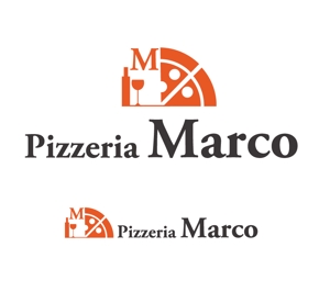 郷山志太 (theta1227)さんの飲食店 「ピッツェリア マルコ」のロゴへの提案