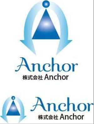 soramomoさんの「株式会社Anchor」のロゴ作成への提案