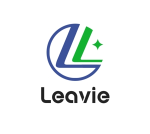 ぽんぽん (haruka0115322)さんの健康をテーマにした新会社「Leavie」のロゴ作成依頼への提案