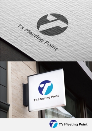 drkigawa (drkigawa)さんのパーソナルトレーニングジム運営会社「T's Meeting Point」のロゴへの提案