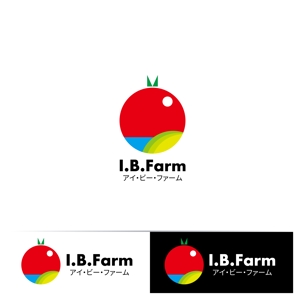 mogu ai (moguai)さんのミニトマト生産会社「アイ・ビー・ファーム」のロゴへの提案
