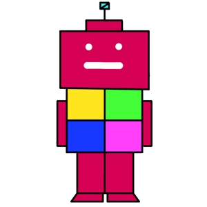 Rintasky (Rintasky)さんのちょっとレトロなロボットのキャラクター看板への提案