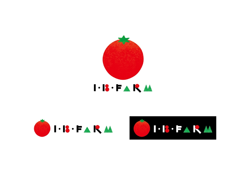 ミニトマト生産会社「アイ・ビー・ファーム」のロゴ