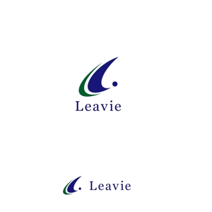 marutsuki (marutsuki)さんの健康をテーマにした新会社「Leavie」のロゴ作成依頼への提案