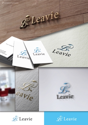 hayate_design ()さんの健康をテーマにした新会社「Leavie」のロゴ作成依頼への提案