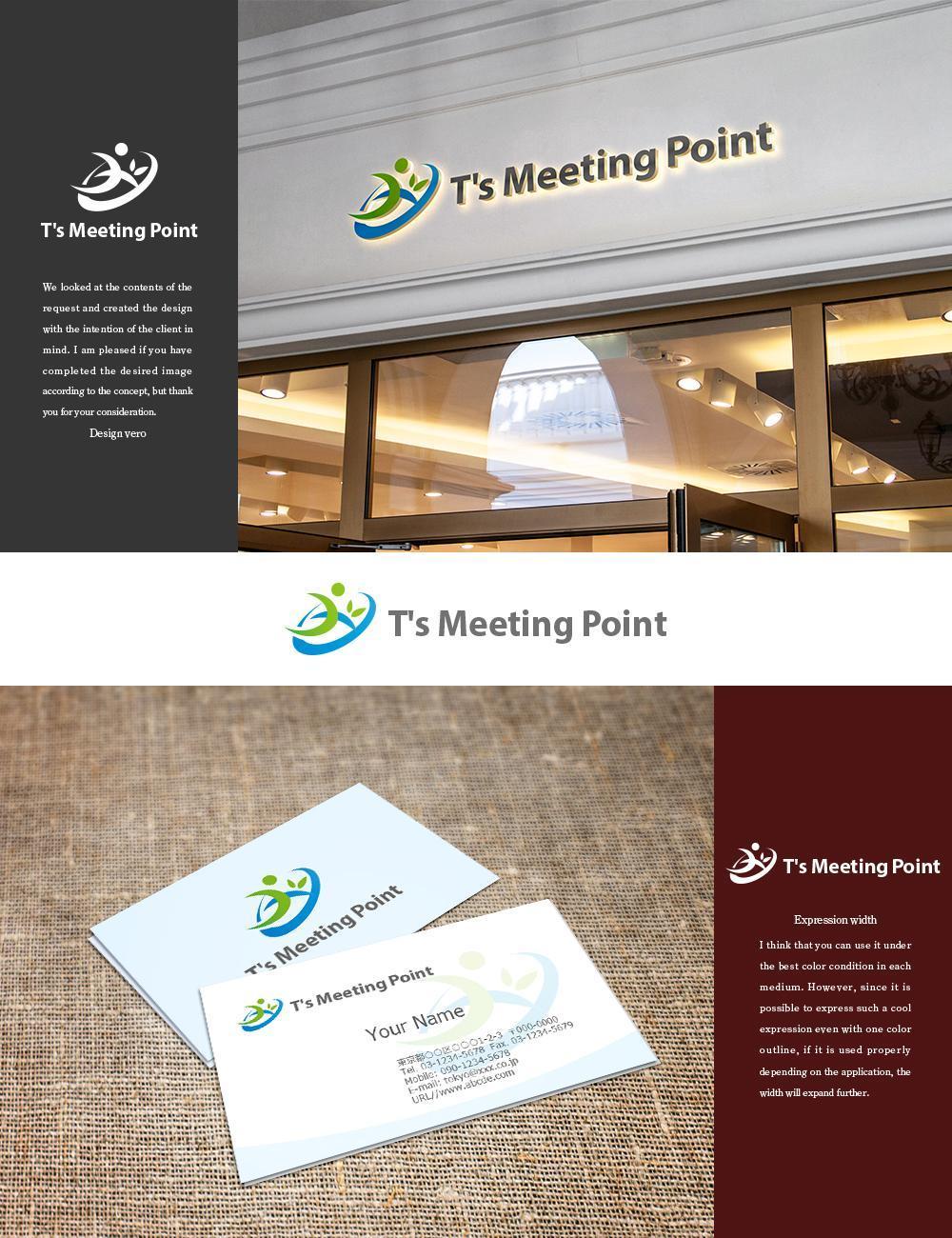 パーソナルトレーニングジム運営会社「T's Meeting Point」のロゴ