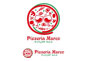 bracafeinc (bracafeinc)さんの飲食店 「ピッツェリア マルコ」のロゴへの提案