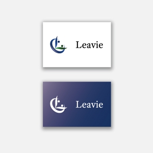 D.R DESIGN (Nakamura__)さんの健康をテーマにした新会社「Leavie」のロゴ作成依頼への提案
