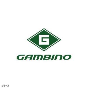 さんの「Gambino 」のロゴ作成への提案