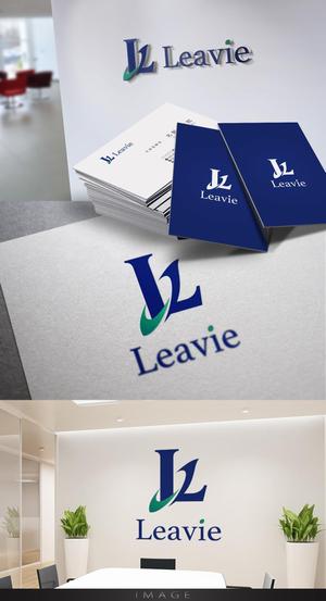 Cobalt Blue (Cobalt_B1ue)さんの健康をテーマにした新会社「Leavie」のロゴ作成依頼への提案