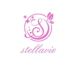 ぽんぽん (haruka0115322)さんの女性向け美容サロン「stellavie」のロゴへの提案