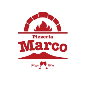 ハーフェンフェルド (HAFEN_FELD)さんの飲食店 「ピッツェリア マルコ」のロゴへの提案