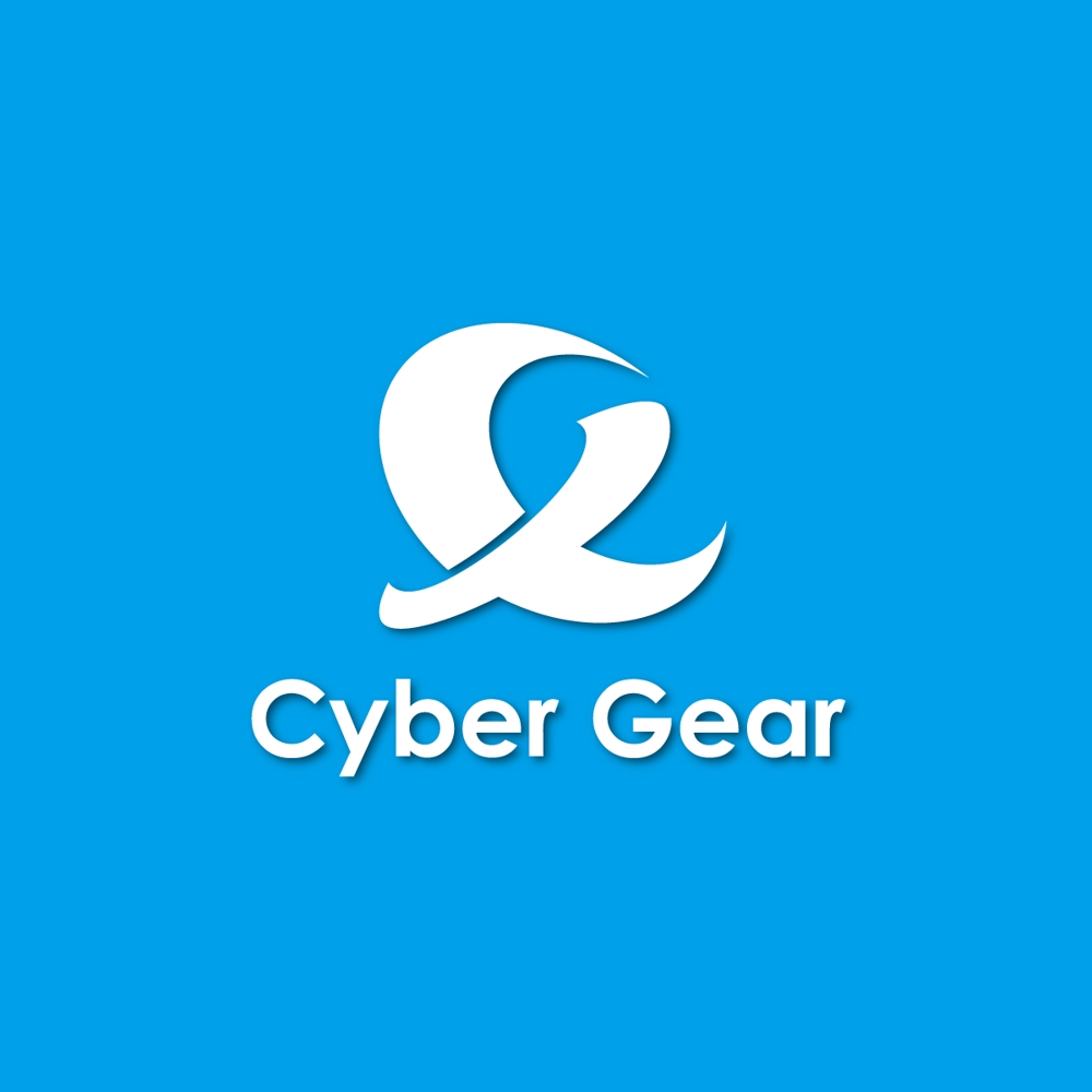「Cyber Gear」のロゴ作成