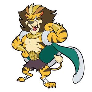 藤原 (takami86)さんのライオンかトラのキャラクターデザイン（採用デザインはポーズ展開依頼アリ）への提案